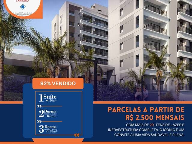 #25 - Apartamento para Venda em Bragança Paulista - SP